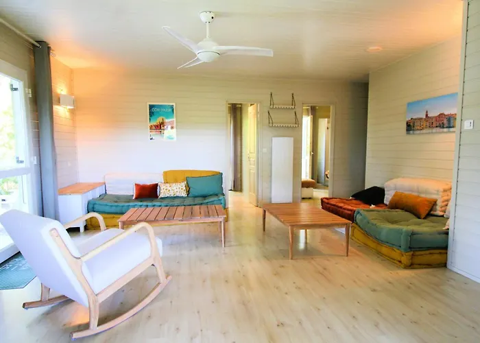 Gasmed29 - Golfe De St-tropez - Maison Climatisee 3 Avec Beau Jardin Et Apercu * Gassin