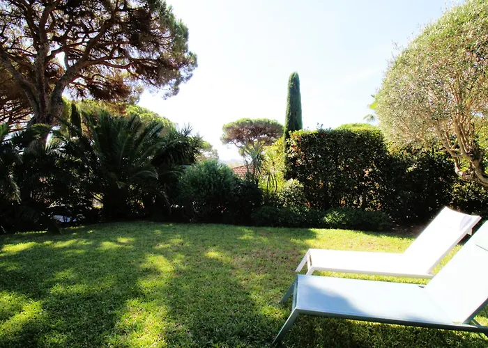 Gasmed29 - Golfe De St-tropez - Maison Climatisee 3 Avec Beau Jardin Et Apercu Gassin