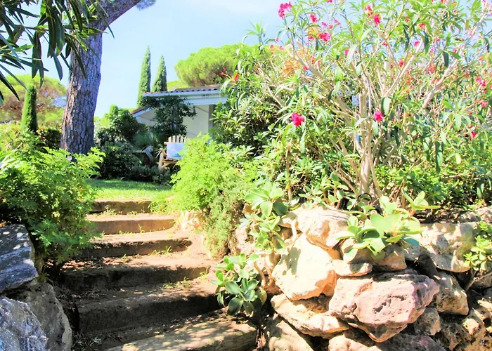 Gasmed29 - Golfe De St-tropez - Maison Climatisee 3 Avec Beau Jardin Et Apercu Gassin