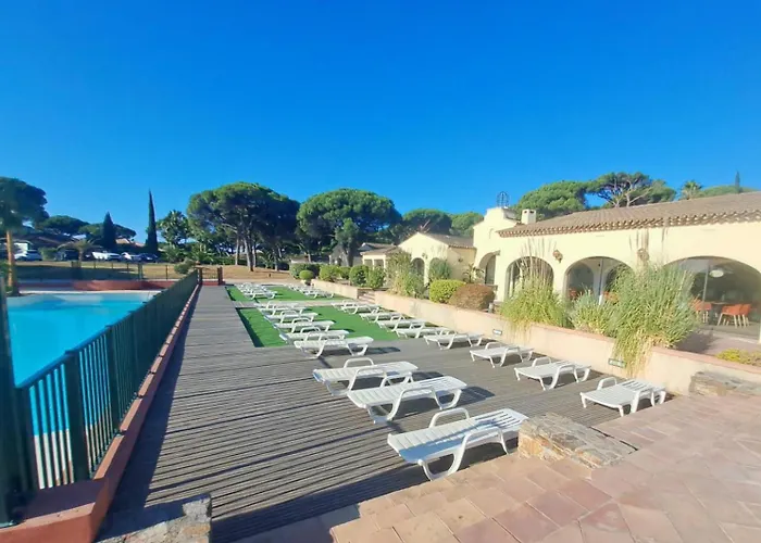 Gasmed29 - Golfe De St-tropez - Maison Climatisee 3 Avec Beau Jardin Et Apercu Chalet